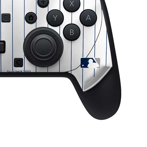 MLB New York Yankees Home Jersey Nintendo Switch 2 (2025) Pro Controller Skin