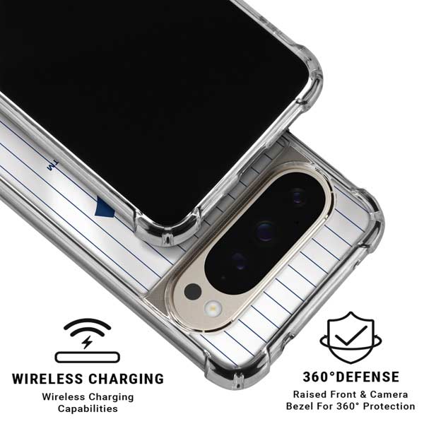 MLB New York Yankees Home Jersey Pixel 9 Pro XL Clear Case