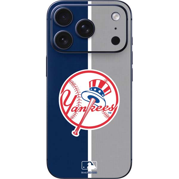 MLB New York Yankees Split iPhone 17 Pro Skin