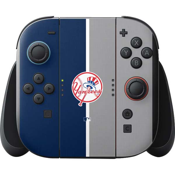 MLB New York Yankees Split Nintendo Switch 2 (2025) with Joy-Con Skin