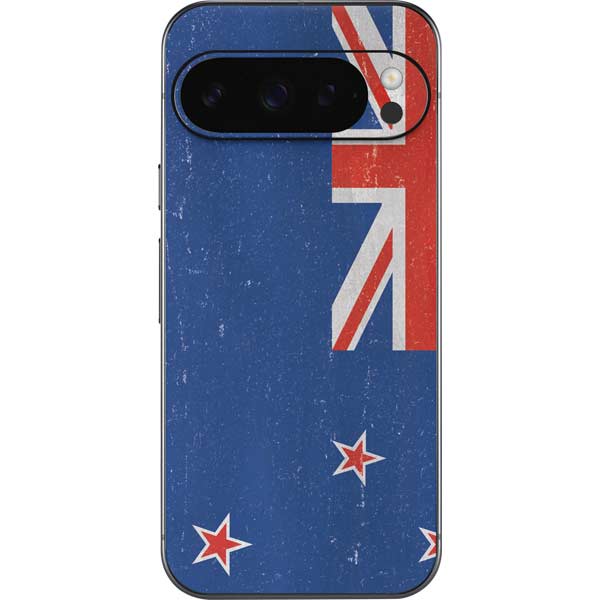 New Zealand Flag Distressed Google Pixel 10 Pro XL Skin