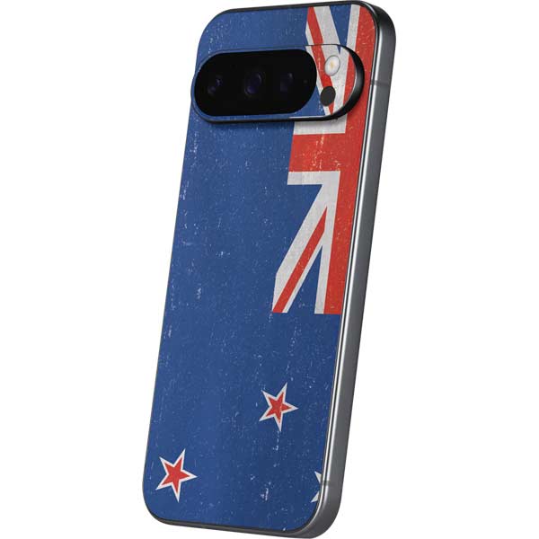New Zealand Flag Distressed Google Pixel 10 Pro XL Skin