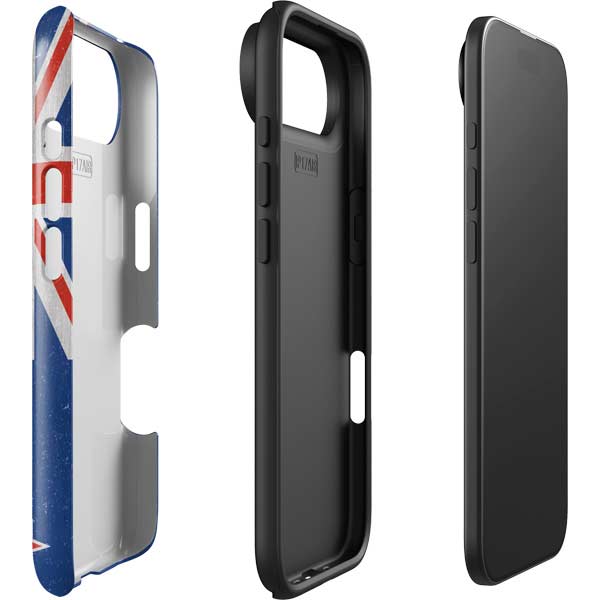 New Zealand Flag Distressed iPhone 17 Air Impact Case