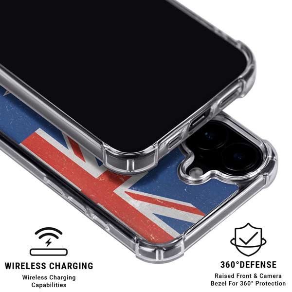 New Zealand Flag Distressed iPhone 17 MagSafe Case