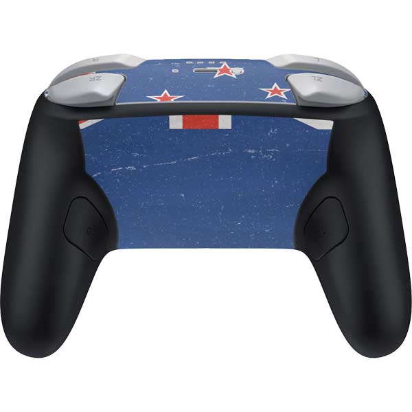 New Zealand Flag Distressed Nintendo Switch 2 (2025) Pro Controller Skin