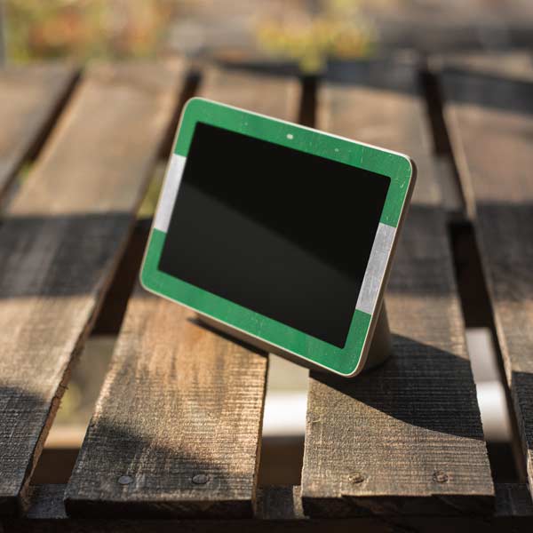 Nigeria Flag Distressed Google Home Hub Skin