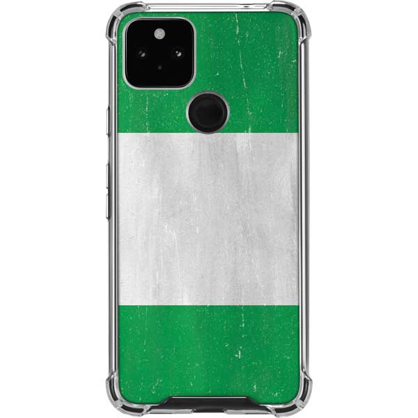 Nigeria Flag Distressed Pixel Cases