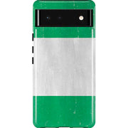 Nigeria Flag Distressed Pixel Cases