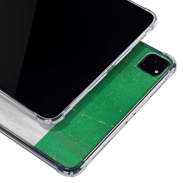 Nigeria Flag Distressed iPad Pro 11in (2024) Clear Case