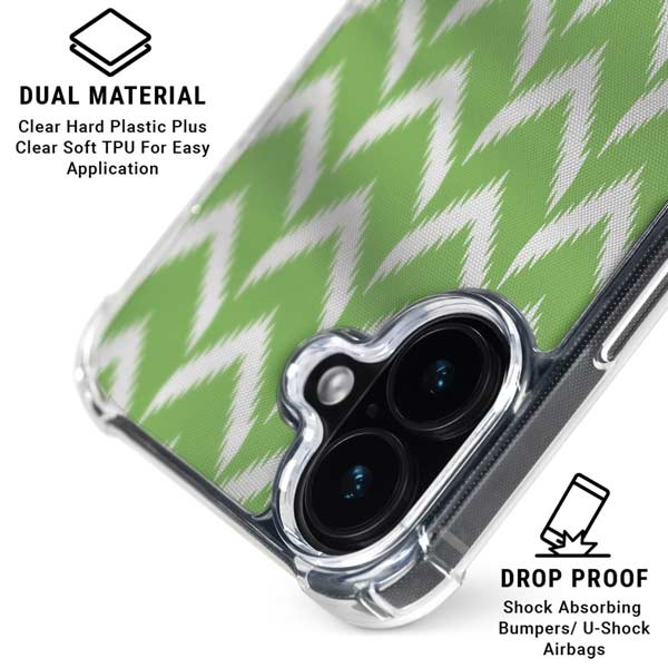 Nigeria Soccer Flag iPhone 17 Clear Case