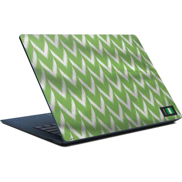 Nigeria Soccer Flag Surface Laptop Skin