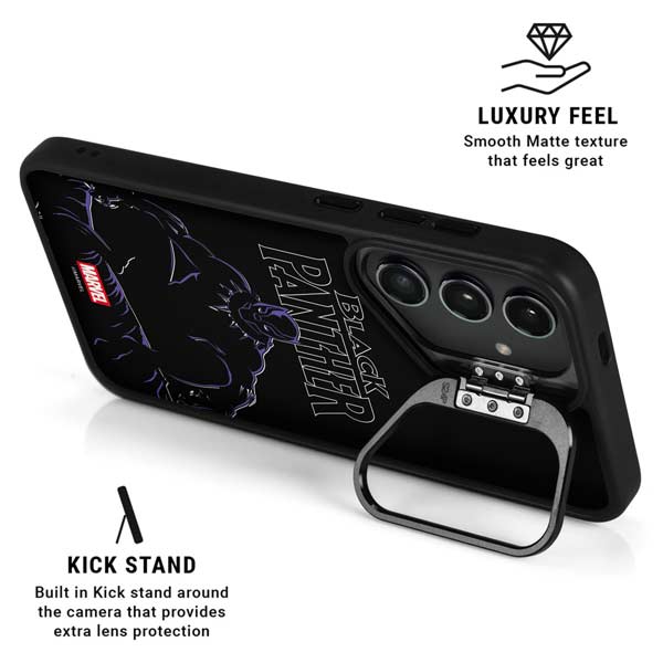 Marvel Black Panther Night Time Watch Galaxy S26 Kickstand Case