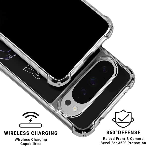 Marvel Black Panther Night Time Watch Google Pixel 10 Pro XL Clear Case