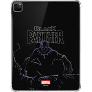 Marvel Black Panther Night Time Watch iPad Pro 11in (2024) Clear Case