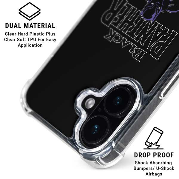 Marvel Black Panther Night Time Watch iPhone 17 MagSafe Case