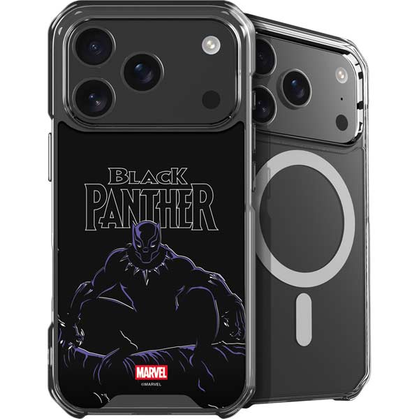 Marvel Black Panther Night Time Watch iPhone 17 Pro Max MagSafe Case