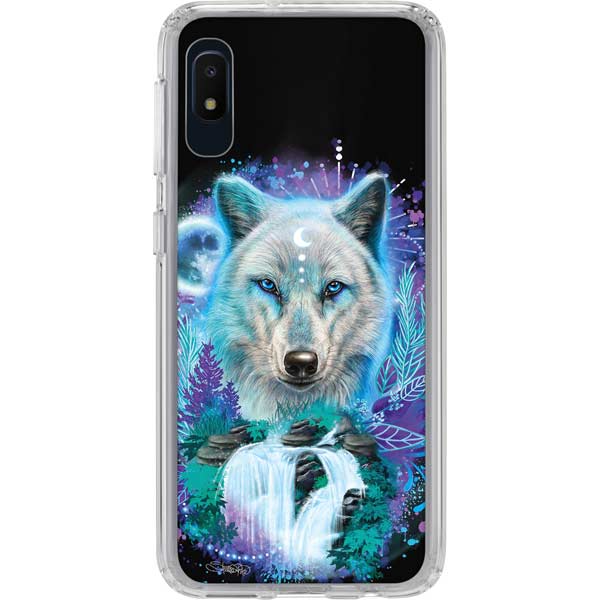 Night Wolf by Sheena Pike Galaxy Cases