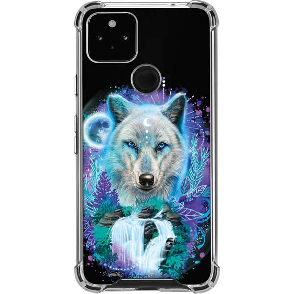 Night Wolf by Sheena Pike Pixel Cases