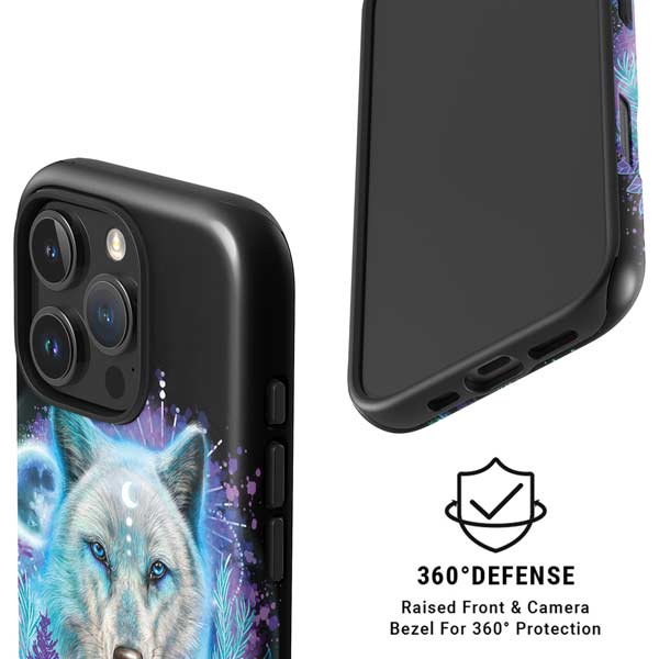 Night Wolf by Sheena Pike iPhone 16 Pro Magsafe Impact Case