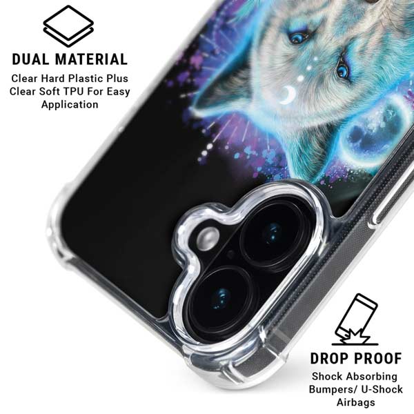 Night Wolf by Sheena Pike iPhone 17 MagSafe Case