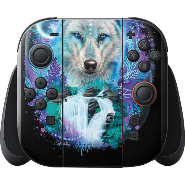 Night Wolf by Sheena Pike Nintendo Switch 2 (2025) with Joy-Con Skin