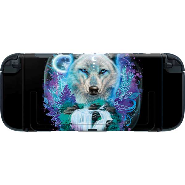 Night Wolf by Sheena Pike Nintendo Switch 2 (2025) with Joy-Con Skin