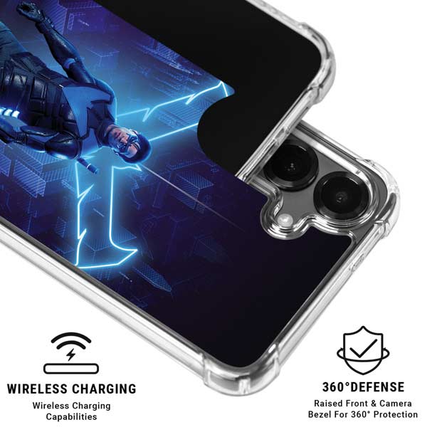 DC Comics Gotham Knights Nightwing Galaxy S26 Clear Case