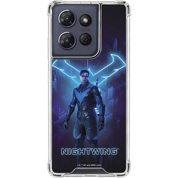 DC Comics Gotham Knights Nightwing Moto G 5G (2025) Clear Case
