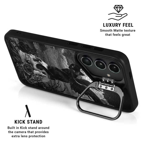 Alchemy Nine Lives of Poe Galaxy S26 Plus Kickstand Case