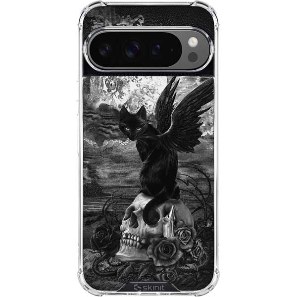 Alchemy Nine Lives of Poe Google Pixel 10 Pro XL Clear Case
