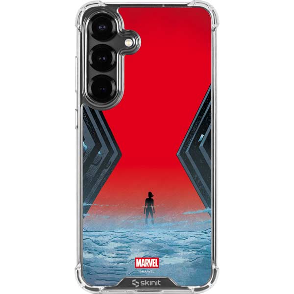 Marvel Black Widow No More Secrets Galaxy S26 Clear Case