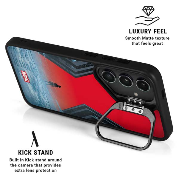 Marvel Black Widow No More Secrets Galaxy S26 Plus Kickstand Case