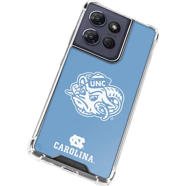 University of North Carolina Mascot Moto G 5G (2025) Clear Case