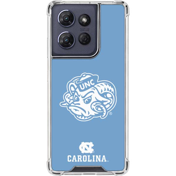 University of North Carolina Mascot Moto G Play 5G (2025) Clear Case