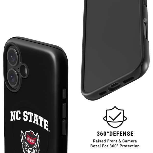 North Carolina State University NC Wolfpack iPhone 16 Plus Magsafe Impact Case