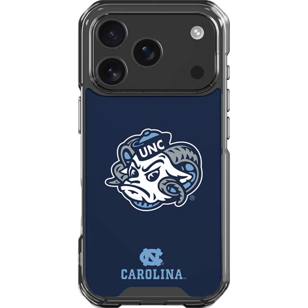 University of North Carolina Tar Heels Icon iPhone 17 Pro Clear Case