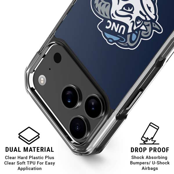 University of North Carolina Tar Heels Icon iPhone 17 Pro Max MagSafe Case