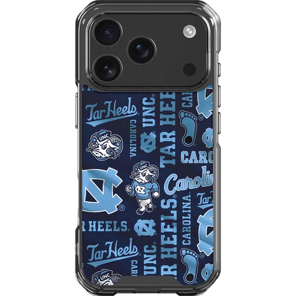 University of North Carolina Tar Heels iPhone 17 Pro Clear Case