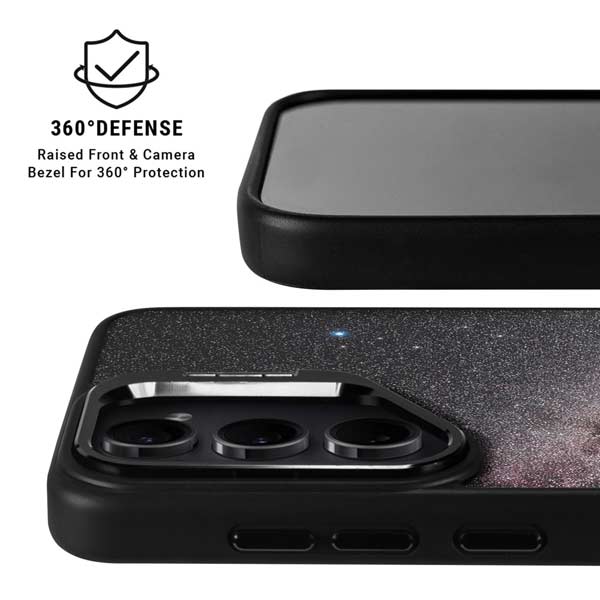 Northern Summer Milky Way Galaxy S26 Ultra Kickstand Case