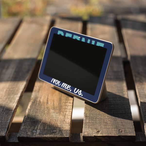 Not Me Us Political Google Home Hub Skin