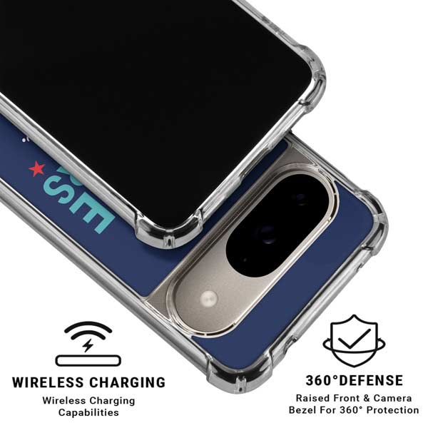 Not Me Us Political Google Pixel 10 Clear Case