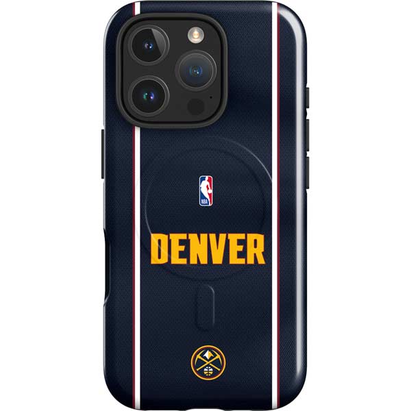NBA Denver Nuggets Jersey iPhone 16 Pro Magsafe Impact Case