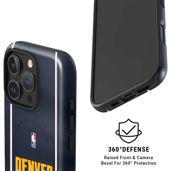 NBA Denver Nuggets Jersey iPhone 16 Pro Magsafe Impact Case