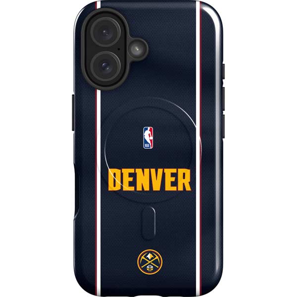 NBA Denver Nuggets Jersey iPhone 17 Magsafe Impact Case
