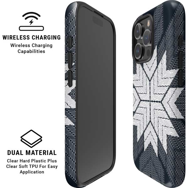NYC Symmetric Flower iPhone 16 Pro Max Magsafe Impact Case