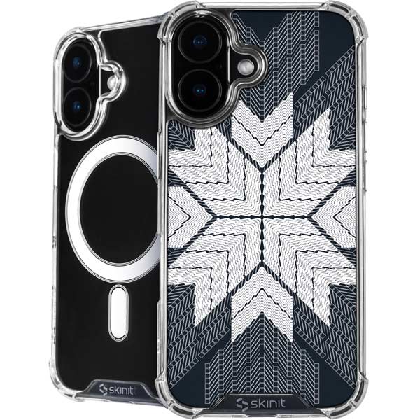 NYC Symmetric Flower iPhone 17 MagSafe Case