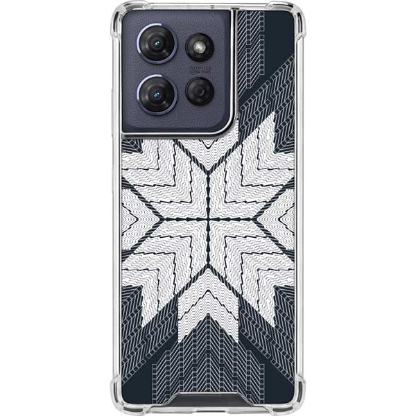 NYC Symmetric Flower Moto G 5G (2025) Clear Case