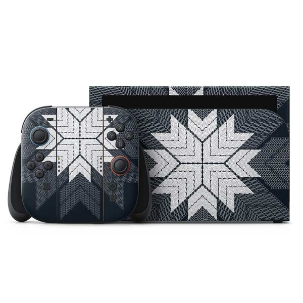 NYC Symmetric Flower Nintendo Switch 2 (2025) with Joy-Con Skin