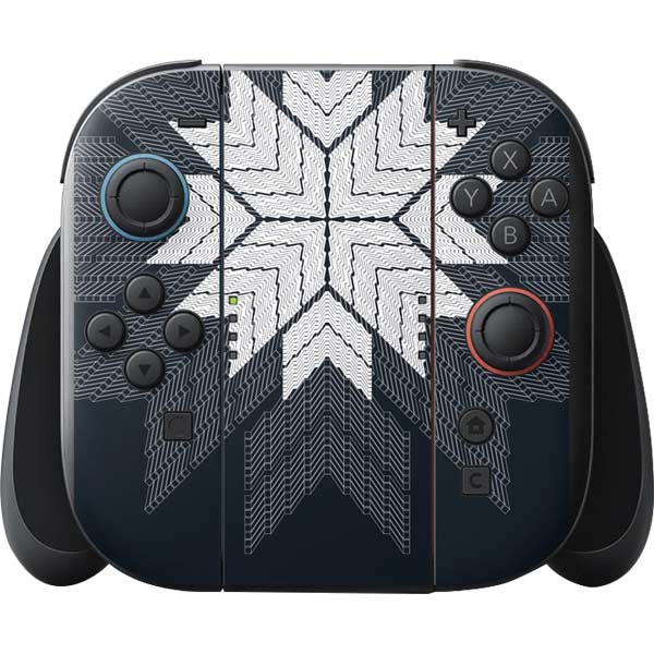 NYC Symmetric Flower Nintendo Switch 2 (2025) with Joy-Con Skin