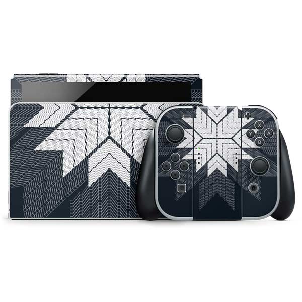 NYC Symmetric Flower Nintendo Skins